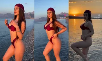 Gamze Acet instagram abonelik ifşa videoları part 14