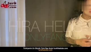 Zorla şiddet uygulayan ve Hira Helis’i dayak çeken bir kadın