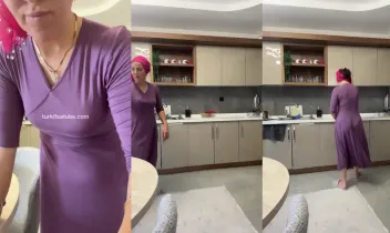 Fatma ile Her Telden @türbanlıtemizlikevhanımı  Kanalından ifşa videoları Part 10